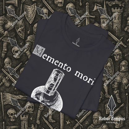 Memento Mori Skull Hourglass T-Shirt