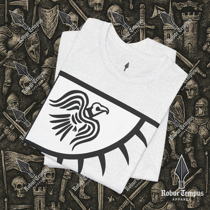 Norse Raven Banner Graphic T-Shirt