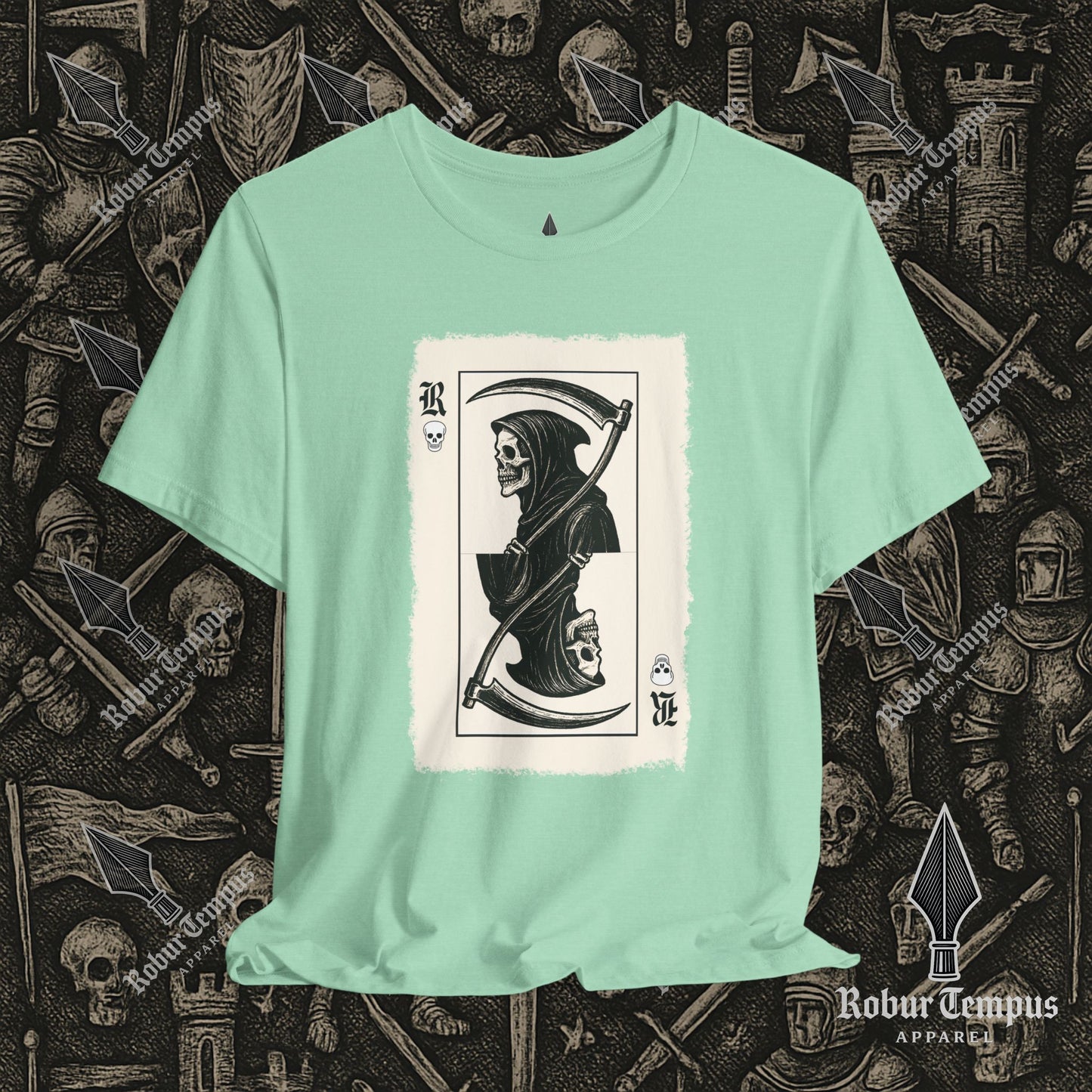 Grim Reaper Card T-Shirt