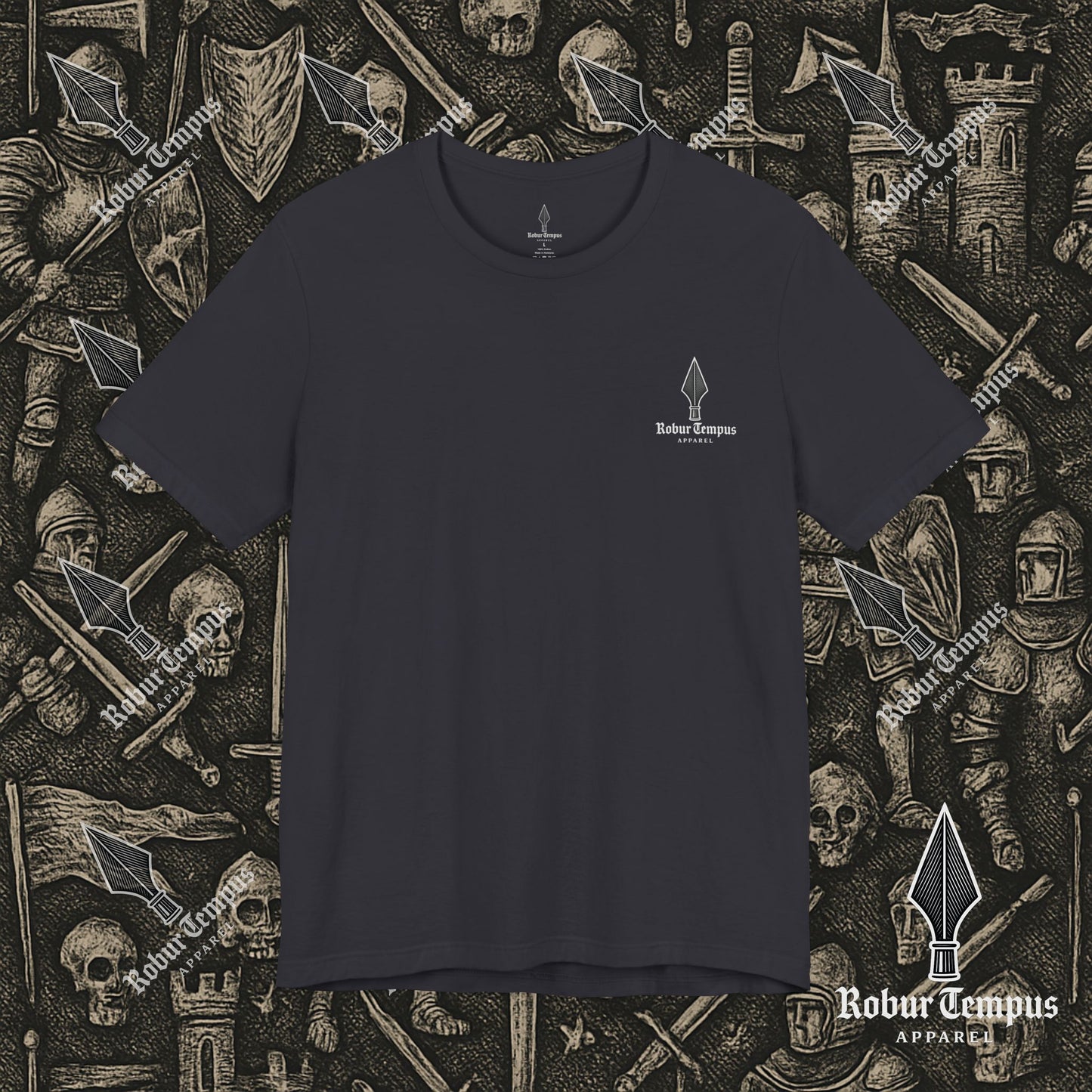 St Michael Schongauer back print T-Shirt