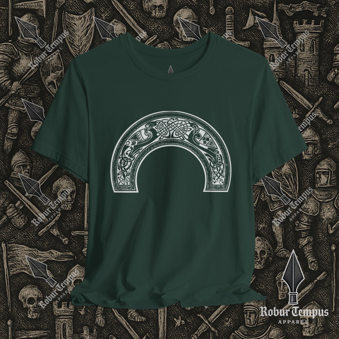 Nordic Horseshoe Pattern T-Shirt