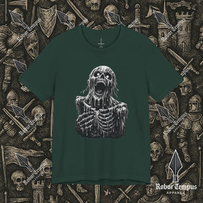 Screaming Skeleton Graphic T-Shirt