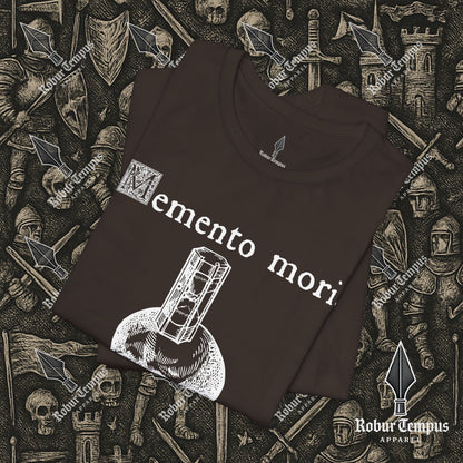Memento Mori Skull Hourglass T-Shirt