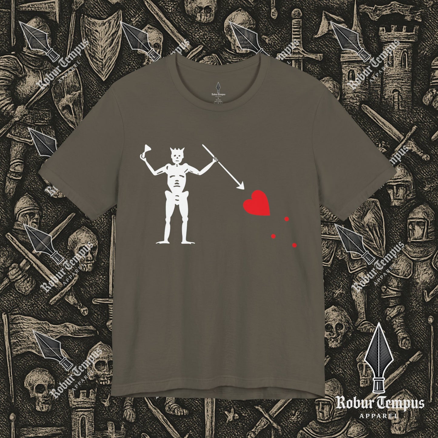 Edward Teach "Blackbeard" Flag T-Shirt