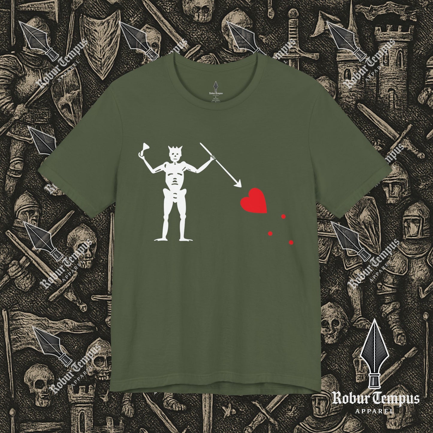 Edward Teach "Blackbeard" Flag T-Shirt