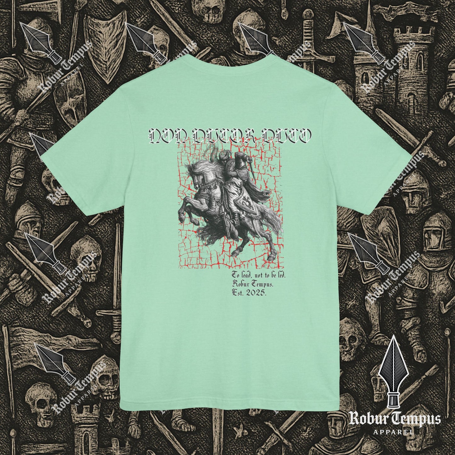 Non ducor duco back print T-Shirt