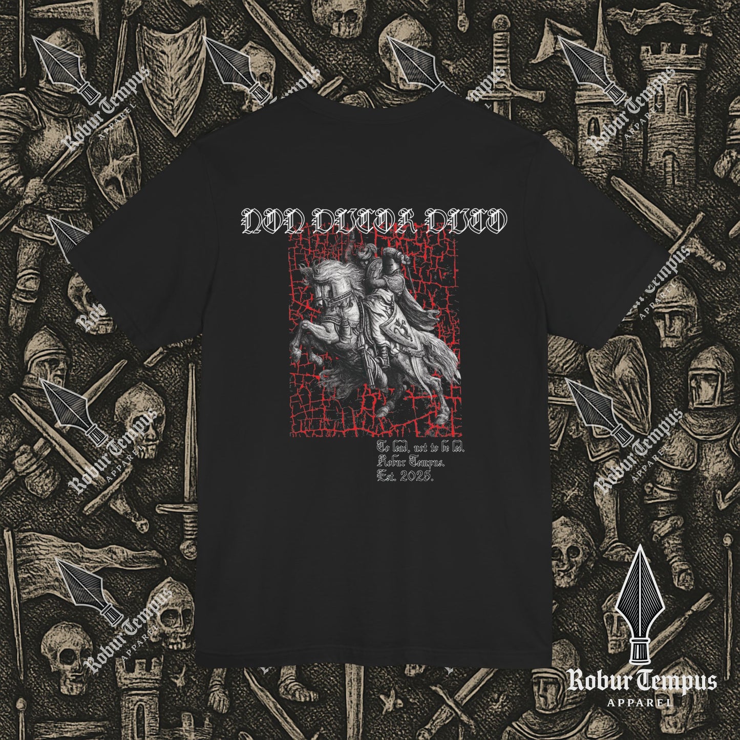 Non ducor duco back print T-Shirt