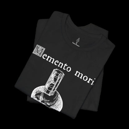 Memento Mori Skull Hourglass T-Shirt