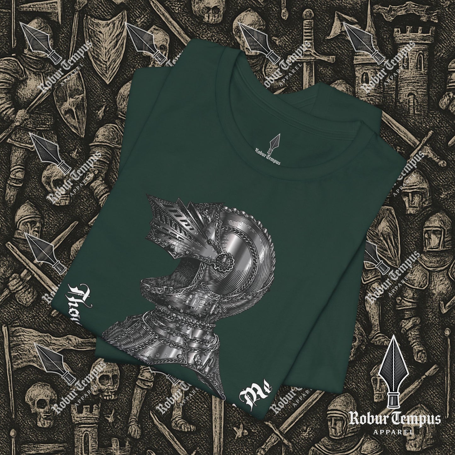 Thou Shall Not Thread On Me Helmet T-Shirt