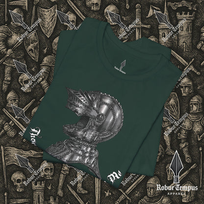 Thou Shall Not Thread On Me Helmet T-Shirt