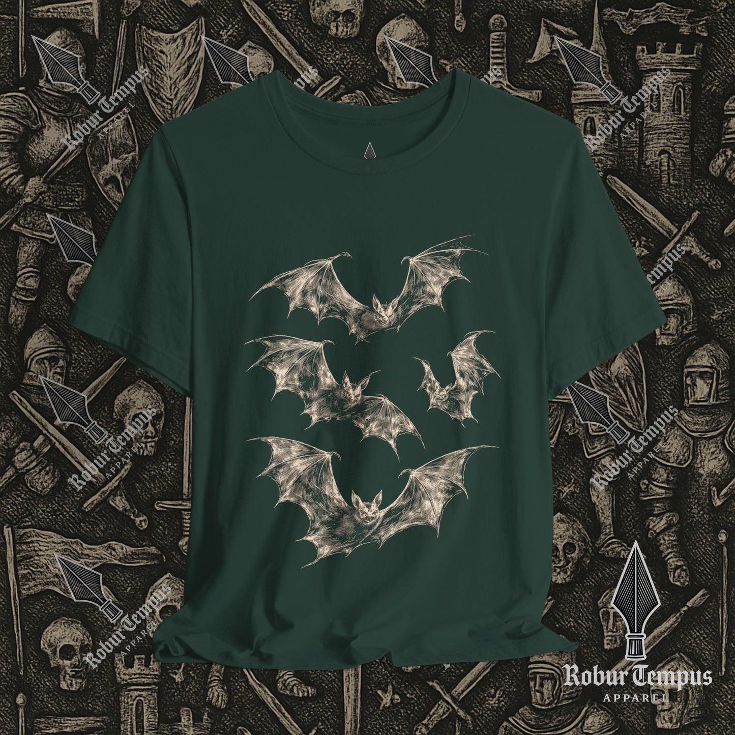 Four Bats Graphic T-Shirt