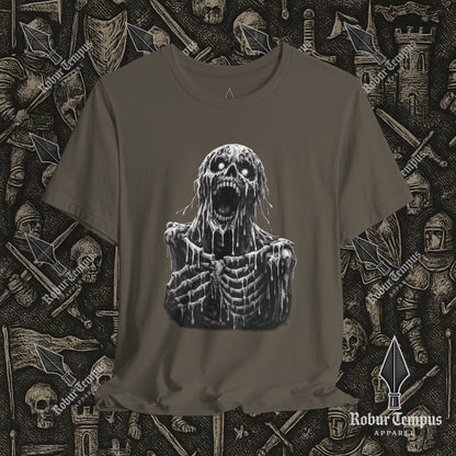 Screaming Skeleton Graphic T-Shirt