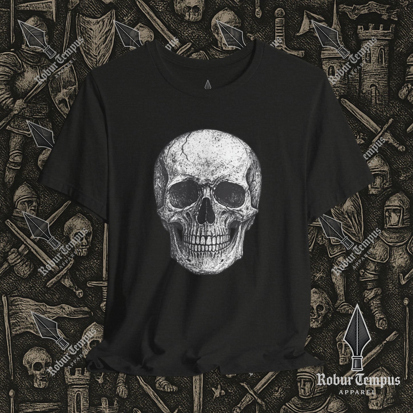 Detailed Skull T-Shirt