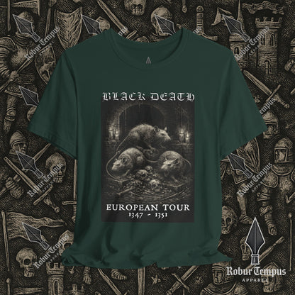 Black Death European Tour 2 Graphic T-Shirt