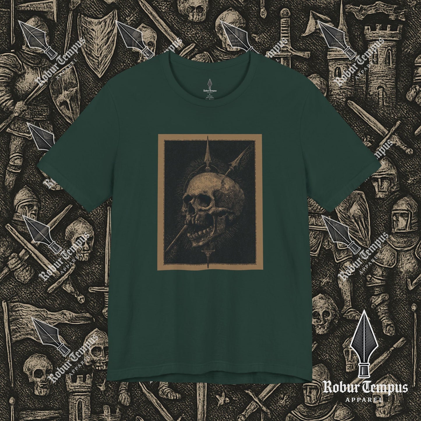 Skull&Spearhead Graphic T-Shirt