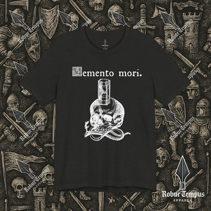 Memento Mori Skull Hourglass T-Shirt