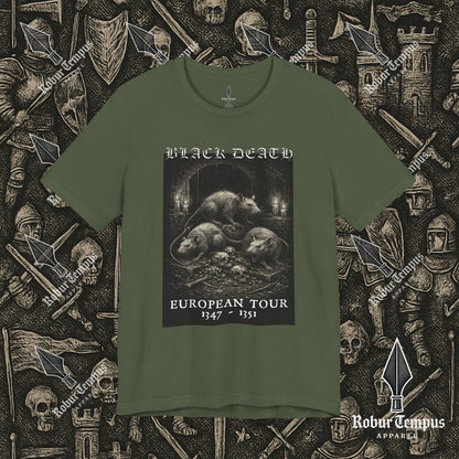 Black Death European Tour 2 Graphic T-Shirt