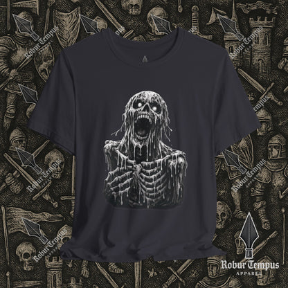 Screaming Skeleton Graphic T-Shirt