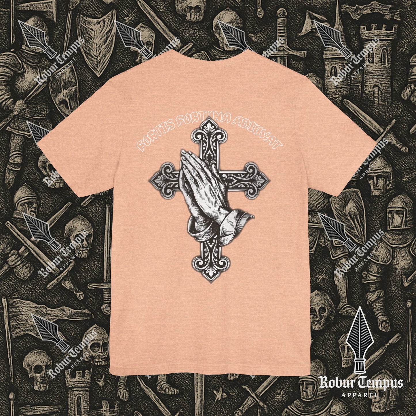 Fortis fortuna adiuvat back print T-Shirt