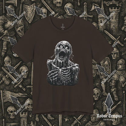 Screaming Skeleton Graphic T-Shirt