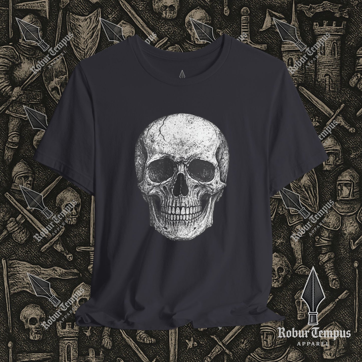 Detailed Skull T-Shirt