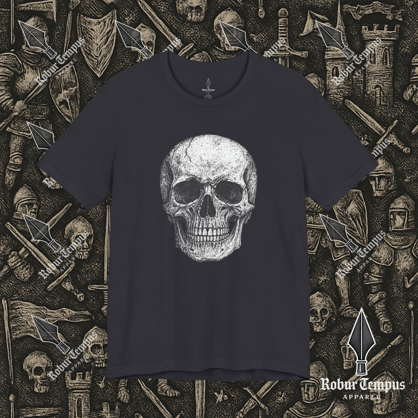 Detailed Skull T-Shirt