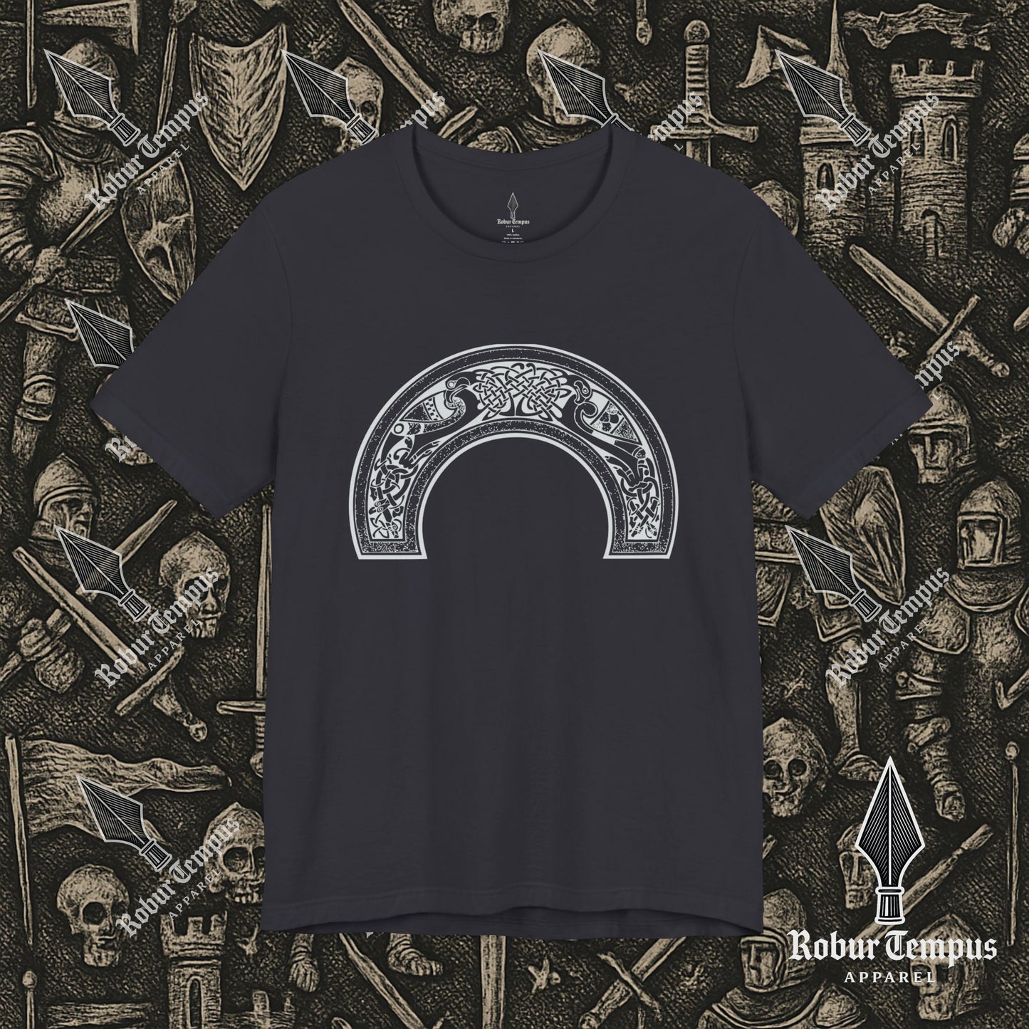 Nordic Horseshoe Pattern T-Shirt