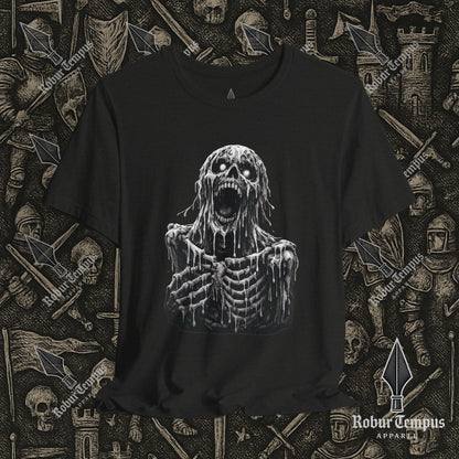 Screaming Skeleton Graphic T-Shirt