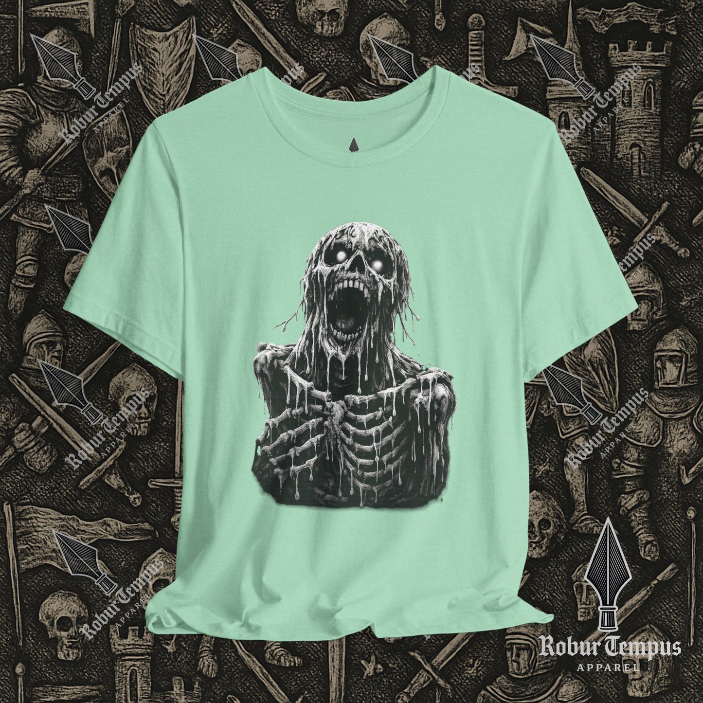 Screaming Skeleton Graphic T-Shirt