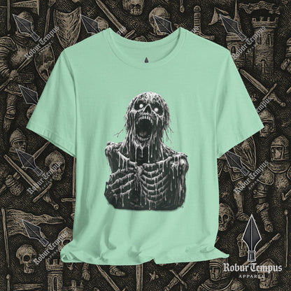 Screaming Skeleton Graphic T-Shirt
