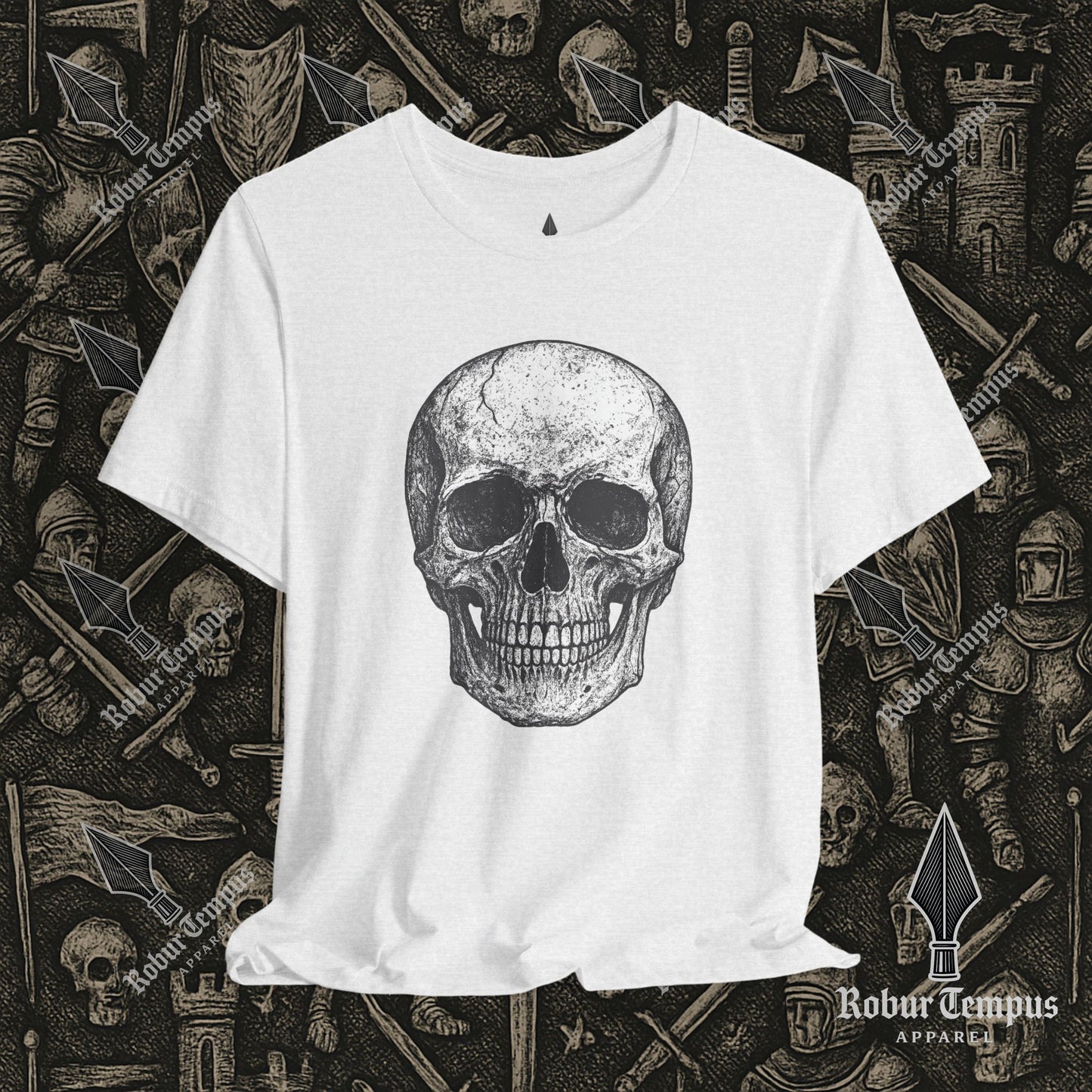 Detailed Skull T-Shirt