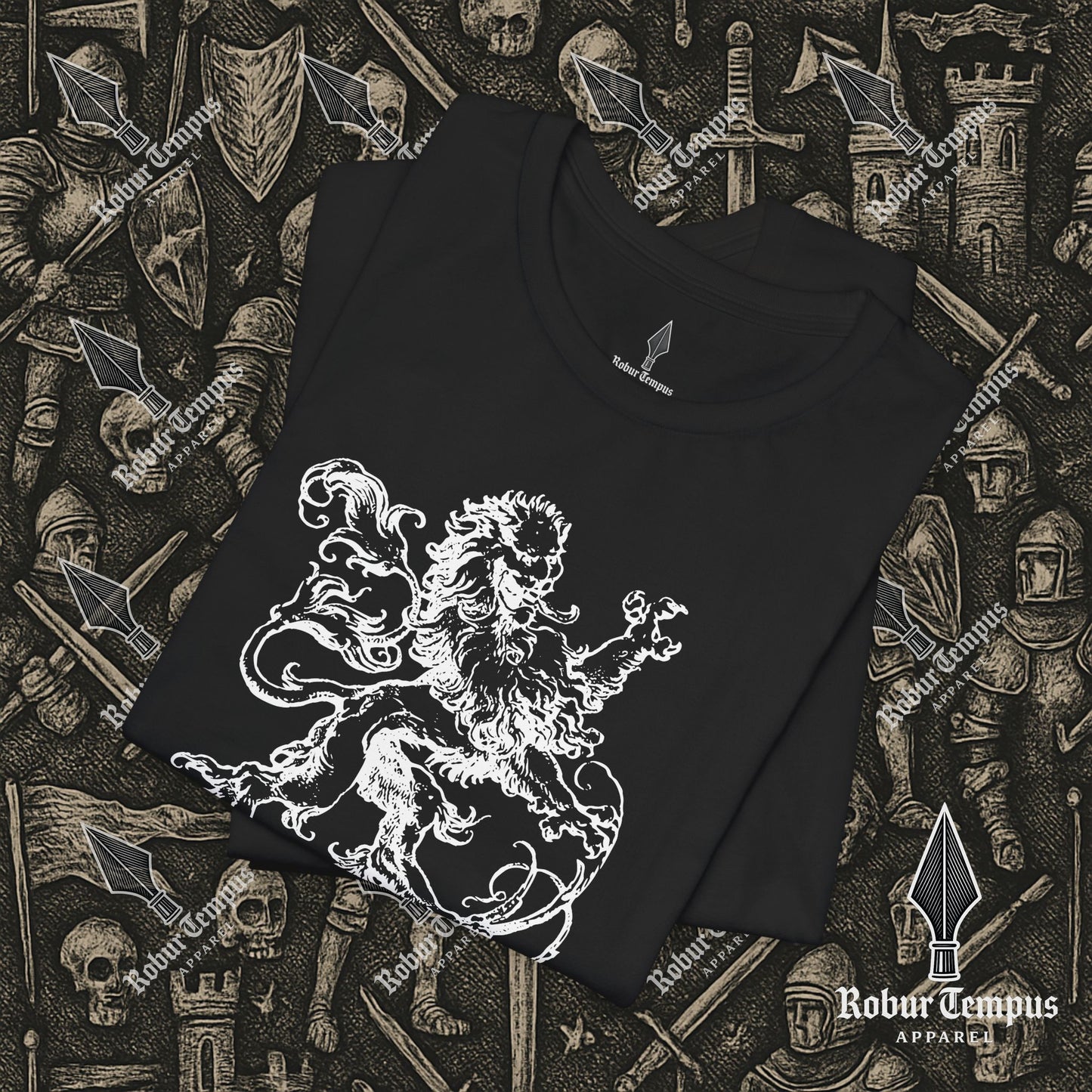 Lion Illustration T-Shirt