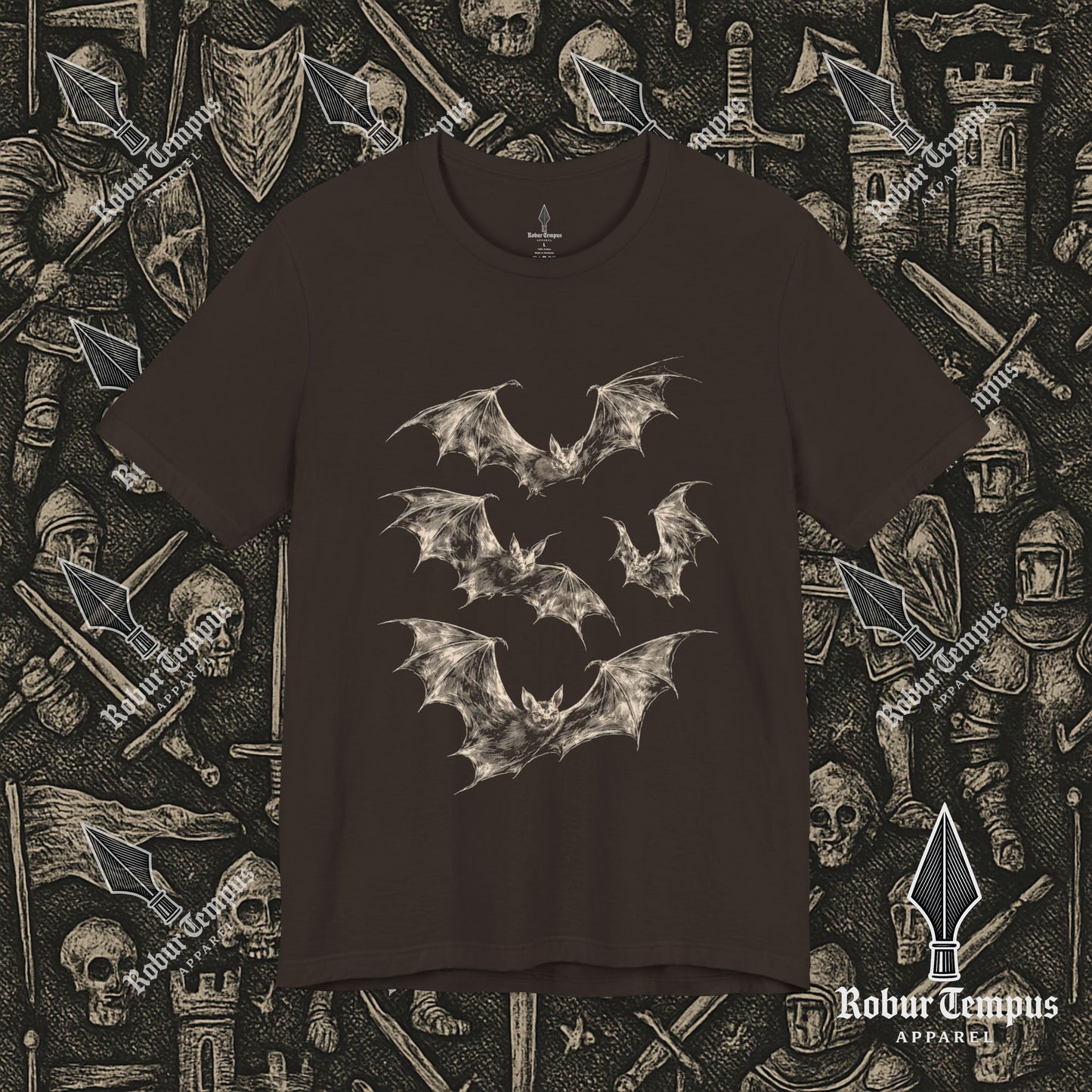 Four Bats Graphic T-Shirt