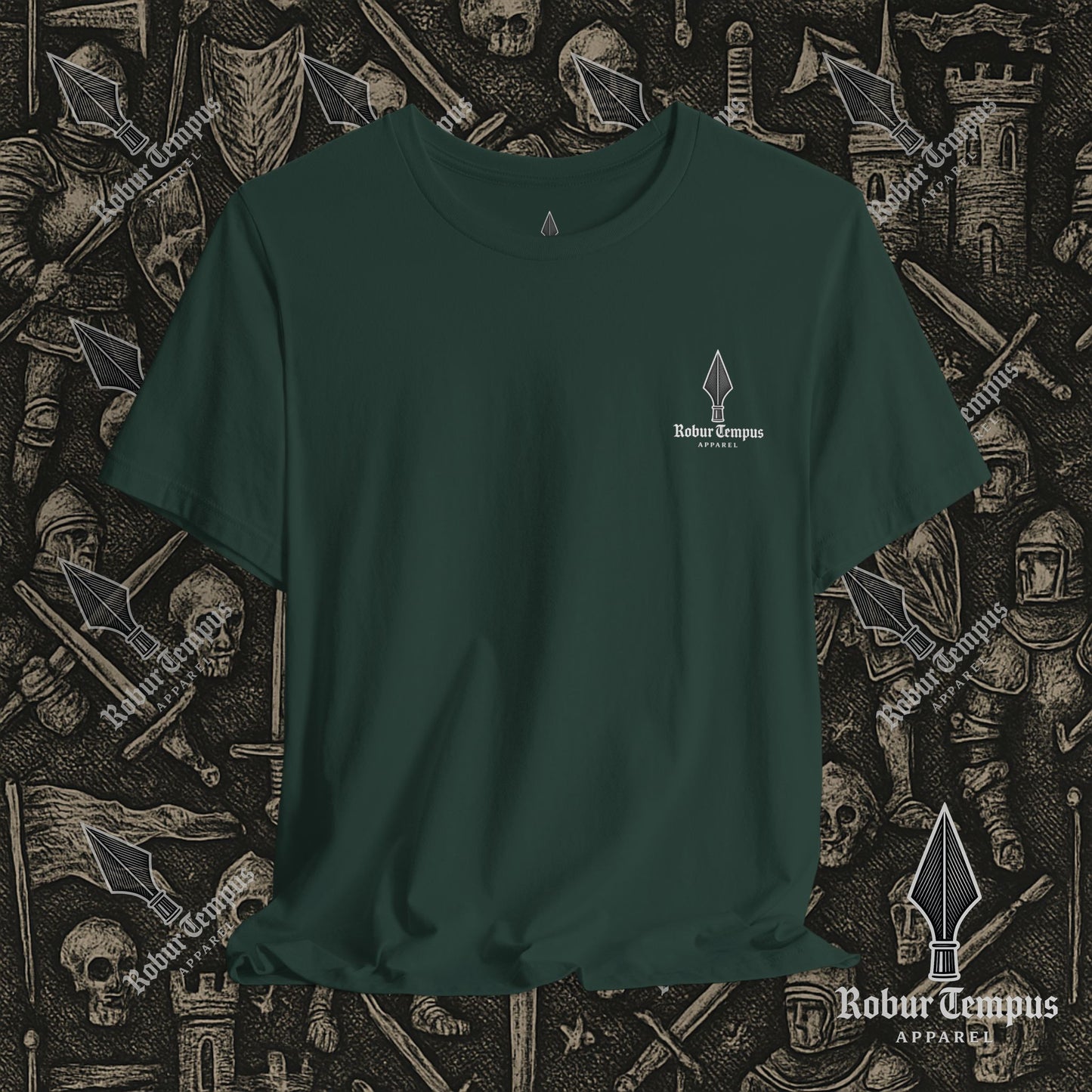 St Michael Schongauer back print T-Shirt