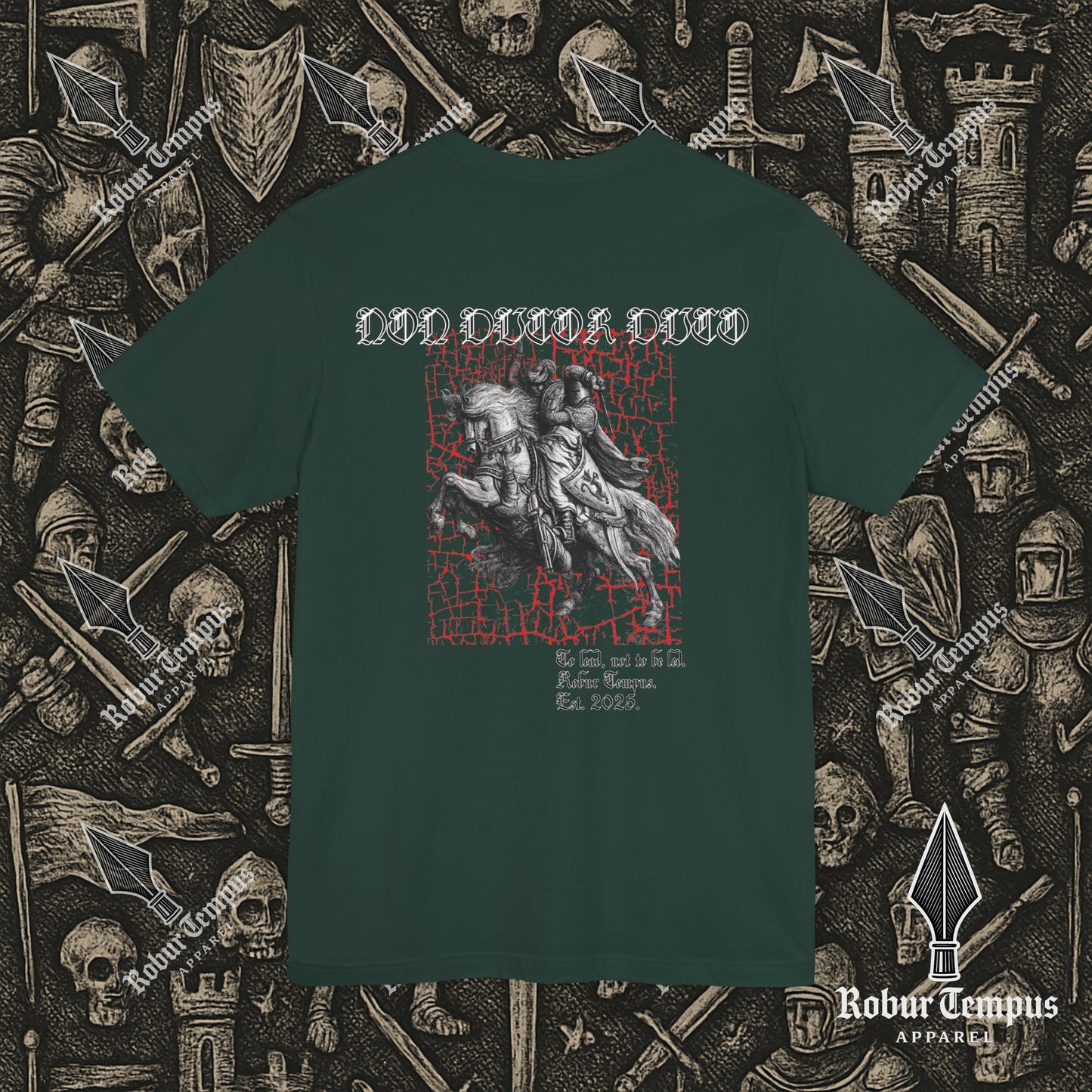 Non ducor duco back print T-Shirt