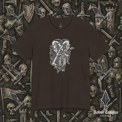 Nordic Dragon Pattern T-Shirt