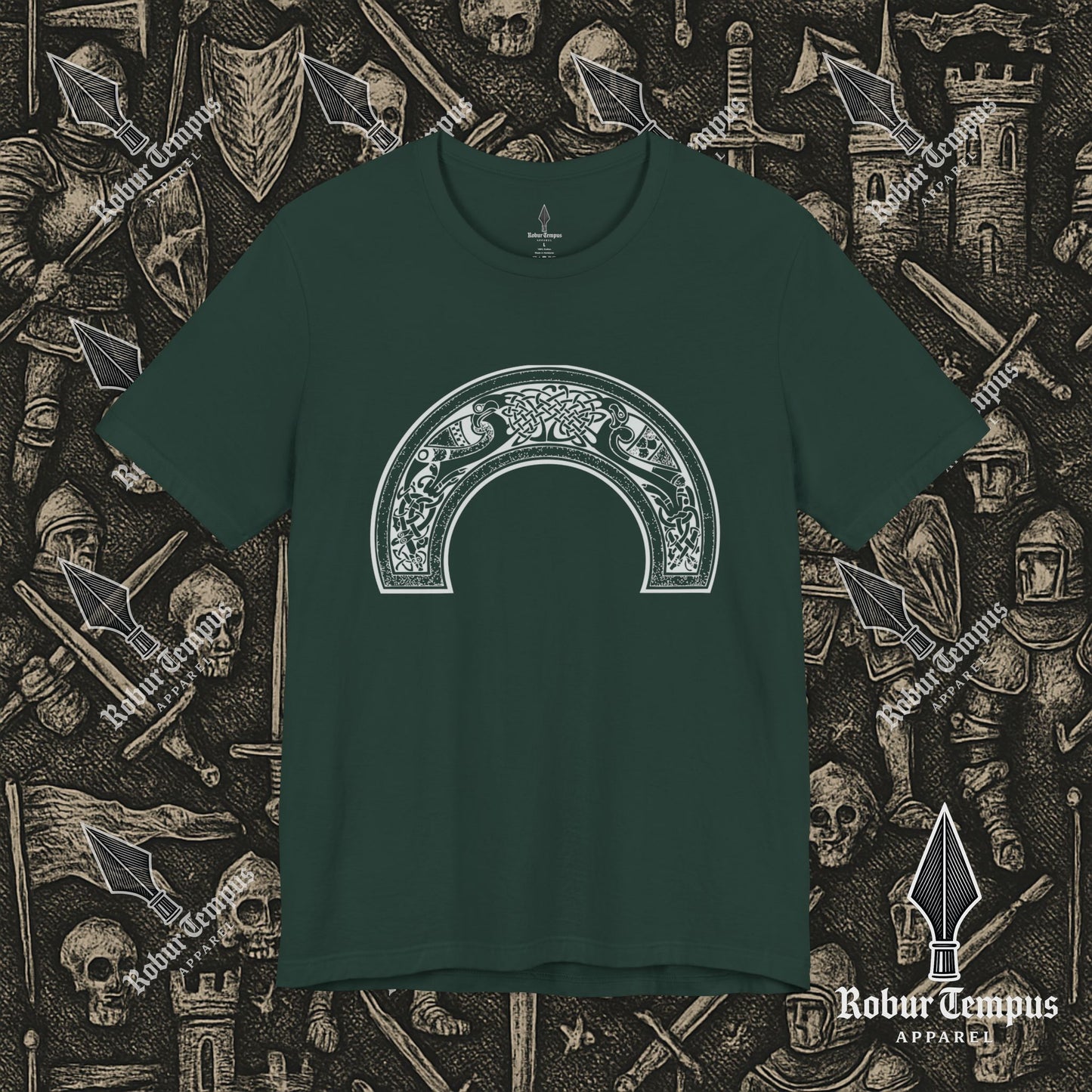 Nordic Horseshoe Pattern T-Shirt