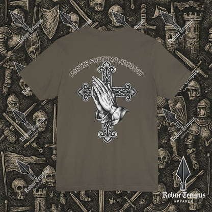 Fortis fortuna adiuvat back print T-Shirt