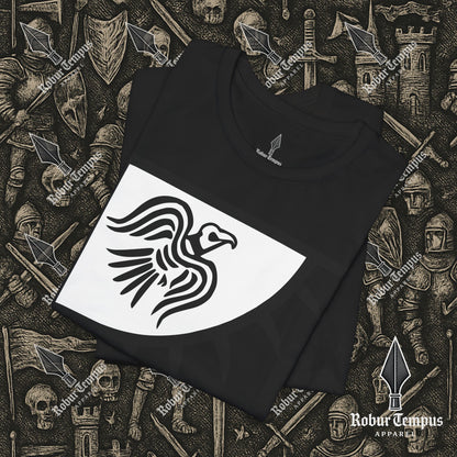 Norse Raven Banner Graphic T-Shirt