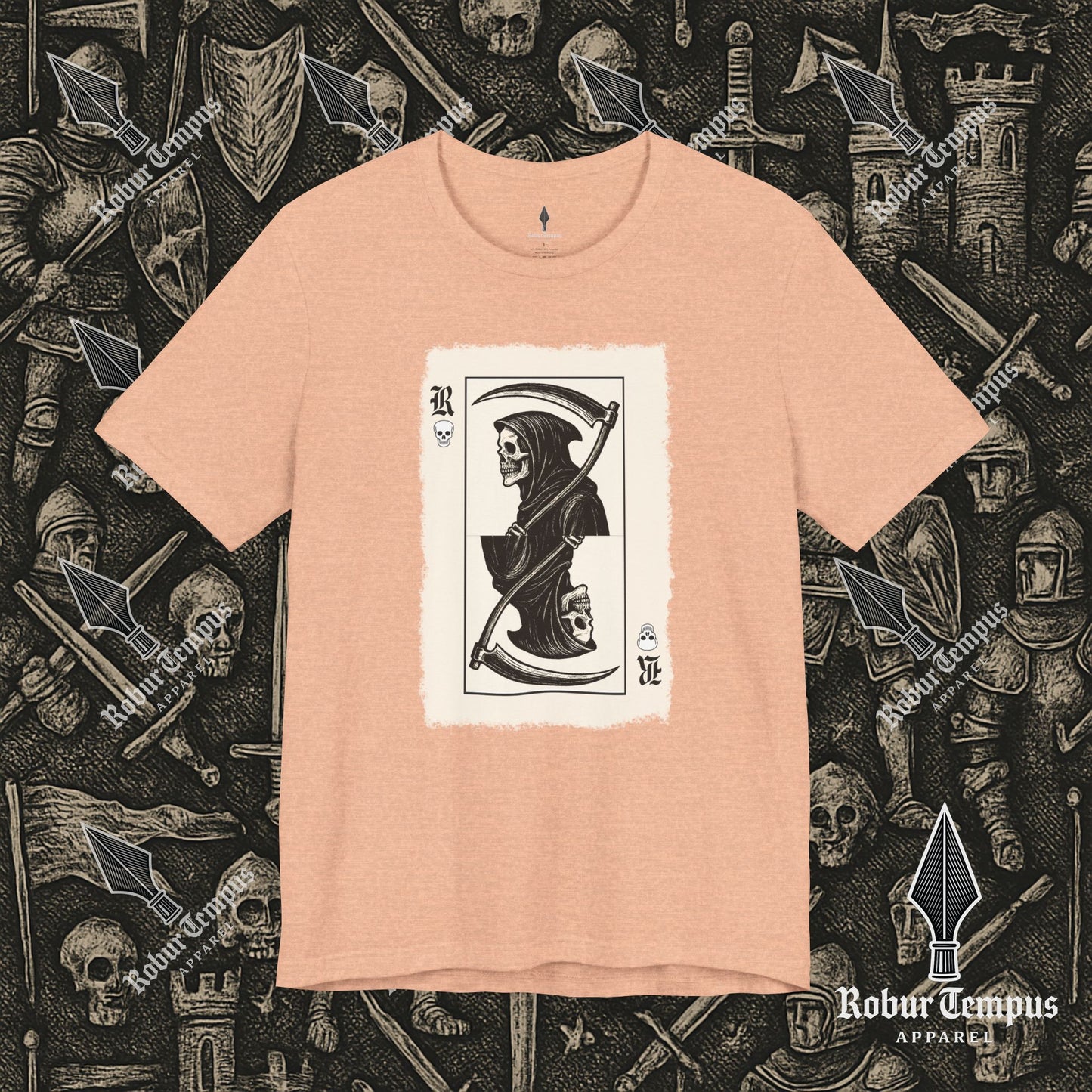 Grim Reaper Card T-Shirt