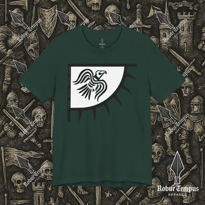 Norse Raven Banner Graphic T-Shirt