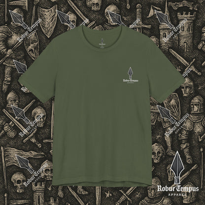 St Michael Schongauer back print T-Shirt