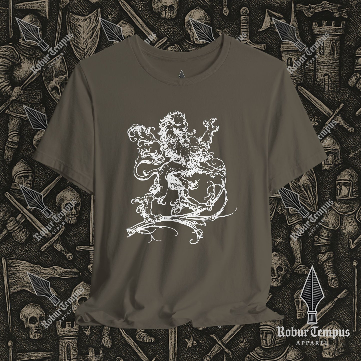 Lion Illustration T-Shirt