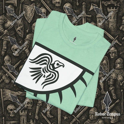 Norse Raven Banner Graphic T-Shirt