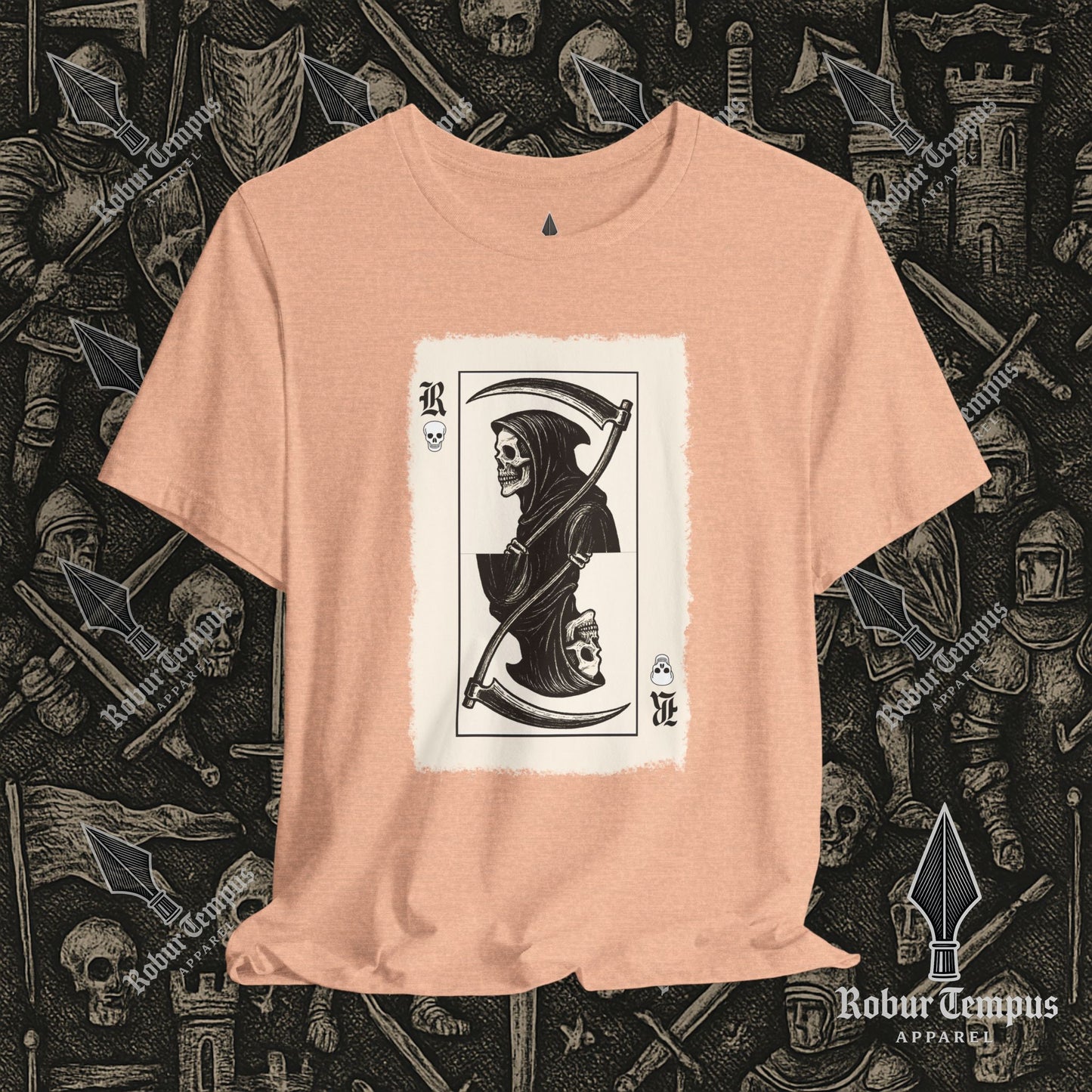 Grim Reaper Card T-Shirt