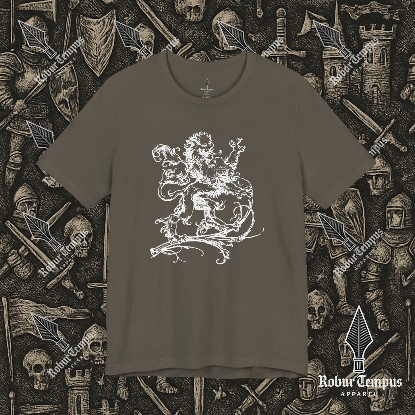 Lion Illustration T-Shirt