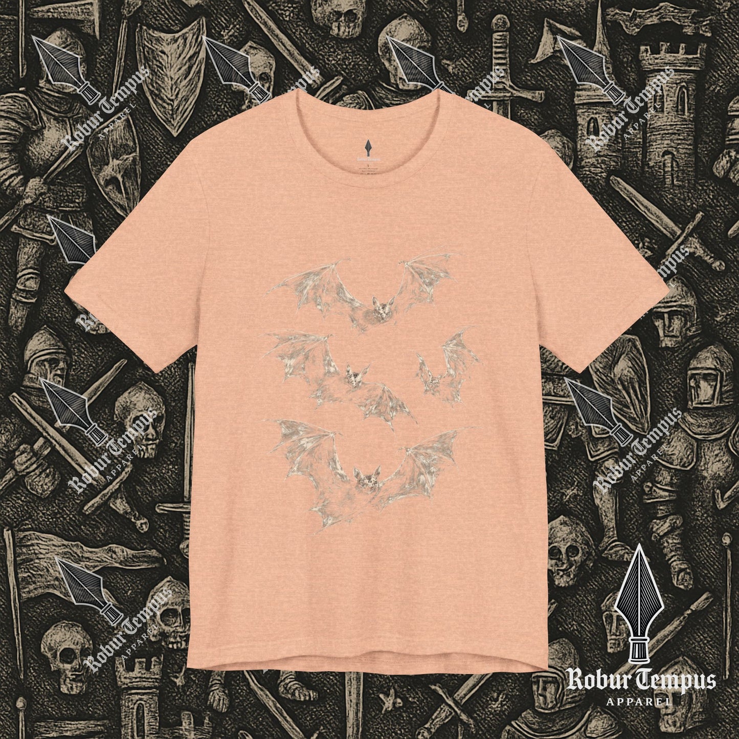 Four Bats Graphic T-Shirt