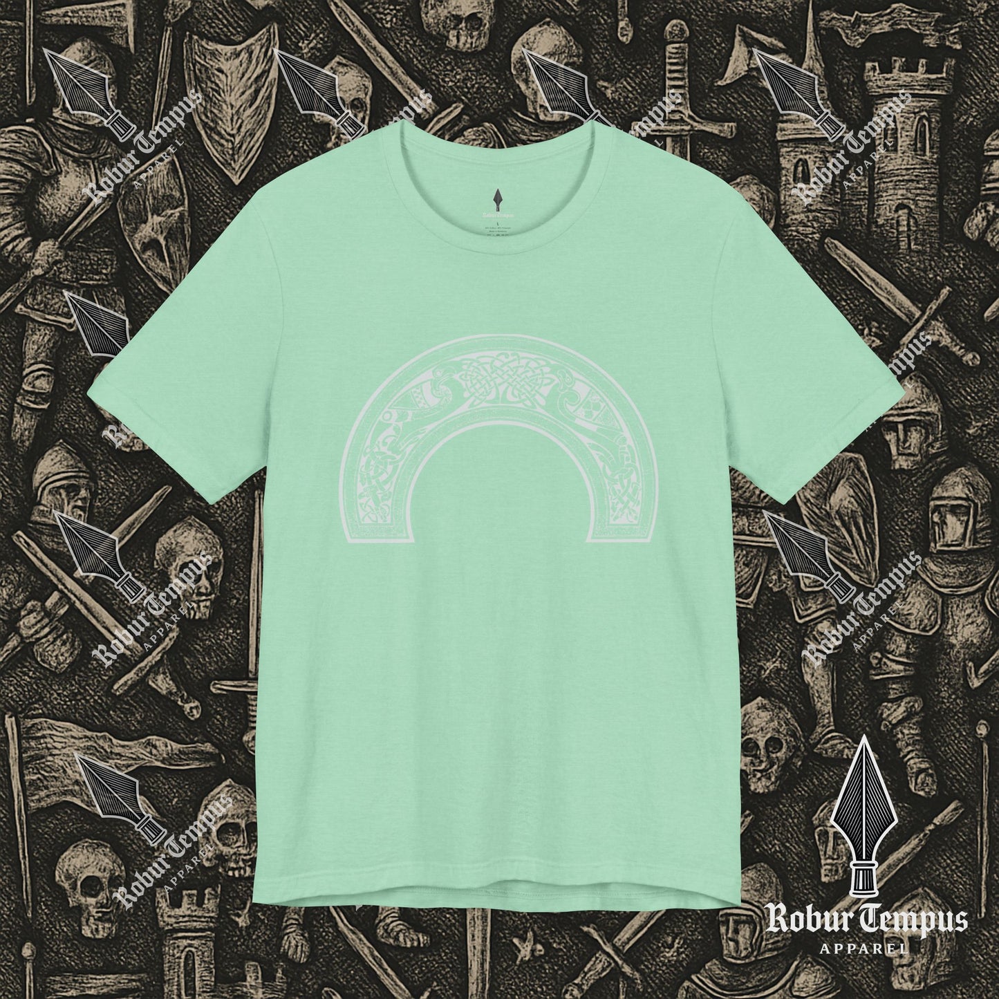 Nordic Horseshoe Pattern T-Shirt