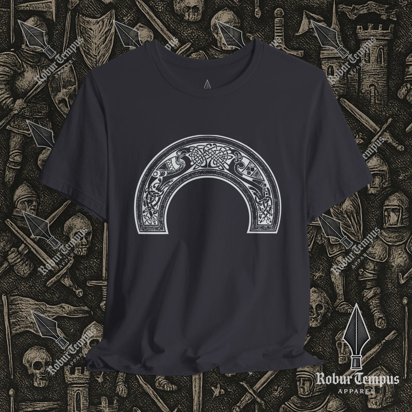 Nordic Horseshoe Pattern T-Shirt