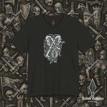 Nordic Dragon Pattern T-Shirt